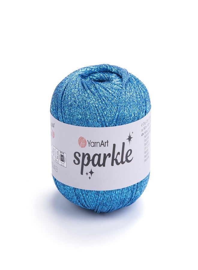 Yarn art YarnArt Sparkle - Metallic Glitter Fine Lightweight Yarn for Crochet, Knitting, Amigurumi, Cardigans, Shawls, Bag Making - Soft Craft (1321) - Image 1
