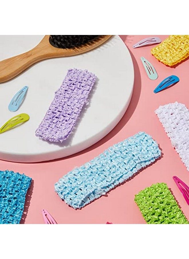 Juvale - Crochet Headbands For Women Teens Girls 24 Colors (24 Pack) - Image 1