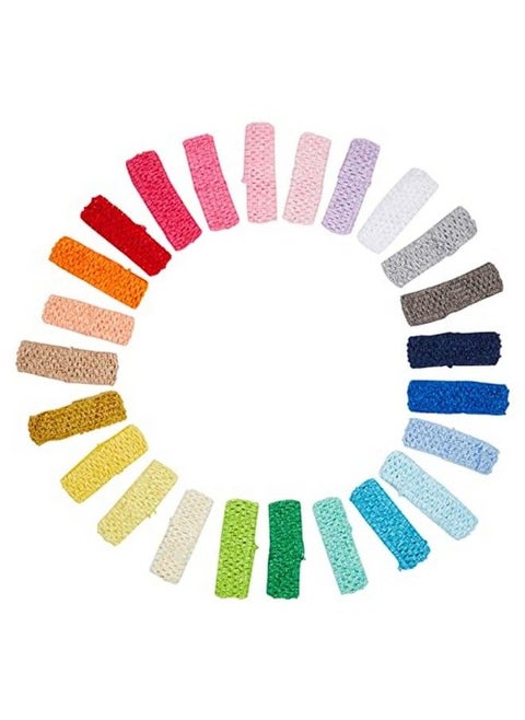 Crochet Headbands For Women Teens Girls 24 Colors (24 Pack)