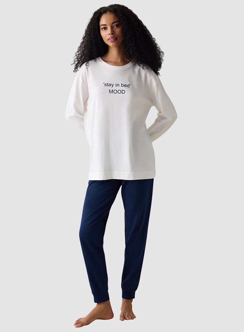 Penti Sleep Mood Cotton Pyjama Set - Image 1