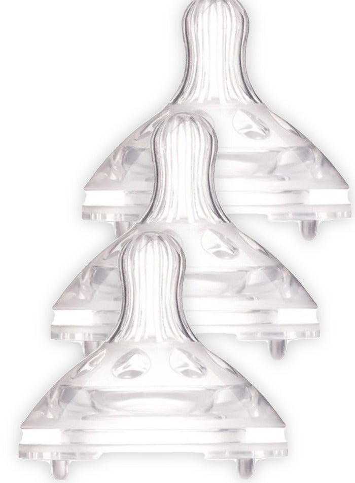 لوكو لوقو حلمة واسعة مقاس صغير- 3 قطعه - Image 1