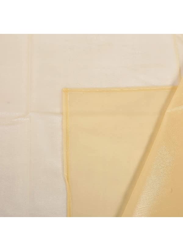 NORTH FIELD North Field Waterproof Plastic Mattress Protection Sheet for Baby and Adult Poly Plastic Rubber Double Bed Sheet Double BedKing Size 72 x 75 Inch Beige  - Image 2