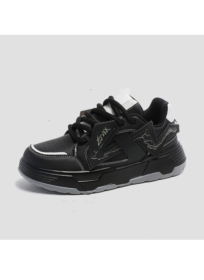 KUYING - New Thick Sole Elevated Board Shoes - Image 1