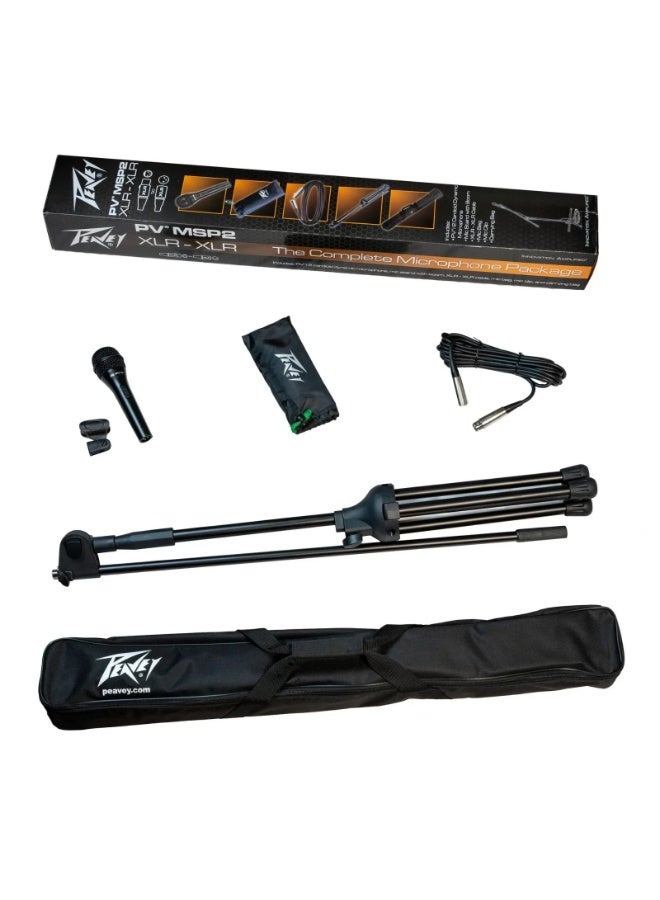 Peavey PV® MSP2 XLR Dynamic Cardioid Microphone with Accessories - Image 3