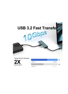 أونتن موزع يو إس بي من أونتن يو سي 622 3.2 مزود بـ 4 منافذ وسرعة 10 جيجابت  - Image 3