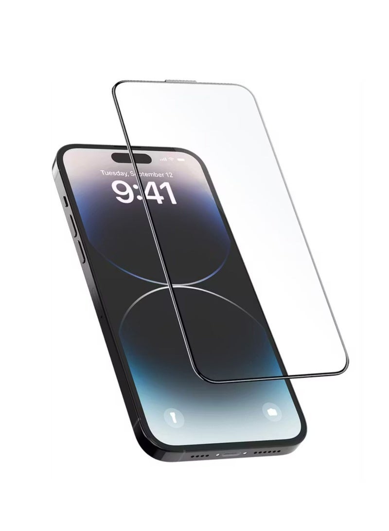 GREEN LION Picasso 3D Glass with Alignment Tray – Clear – Premium Screen Protector for iPhone 14, Edge-to-Edge Coverage, Ultra-Clear, Scratch-Resistant, Easy Installation, High-Definition Protection - Image 1