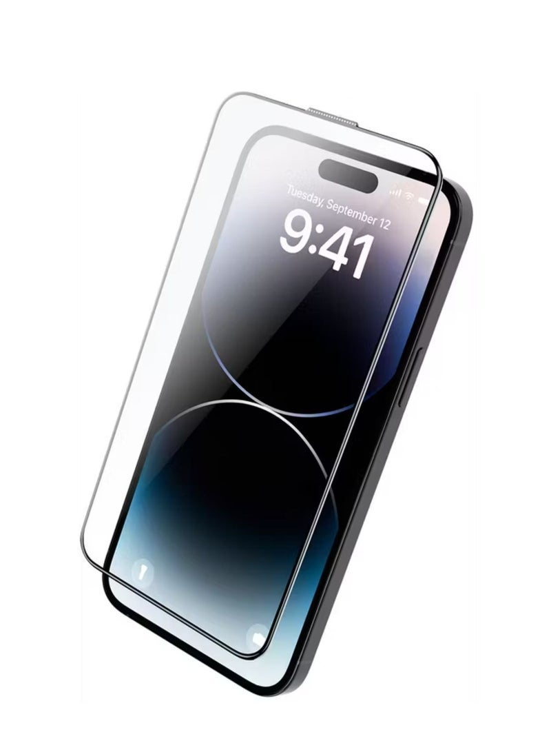 GREEN LION Picasso 3D Glass with Alignment Tray – Clear – Premium Screen Protector for iPhone 14, Edge-to-Edge Coverage, Ultra-Clear, Scratch-Resistant, Easy Installation, High-Definition Protection - Image 2