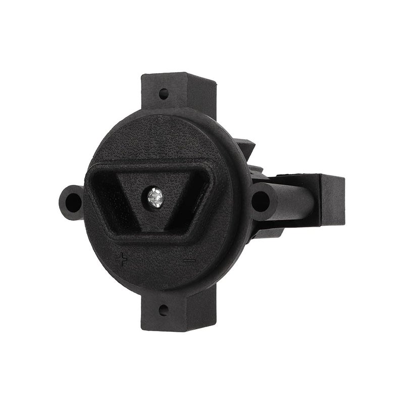 36 Volt 2 Prong Electric Car Charger Plug Receptacle Black ABS Material JN4 H6181 00 - Image 1