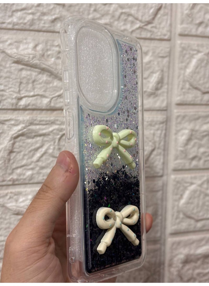 Back cover with a bow, compatible with the phone Xiaomi Poco C71 / A5 - Image 1