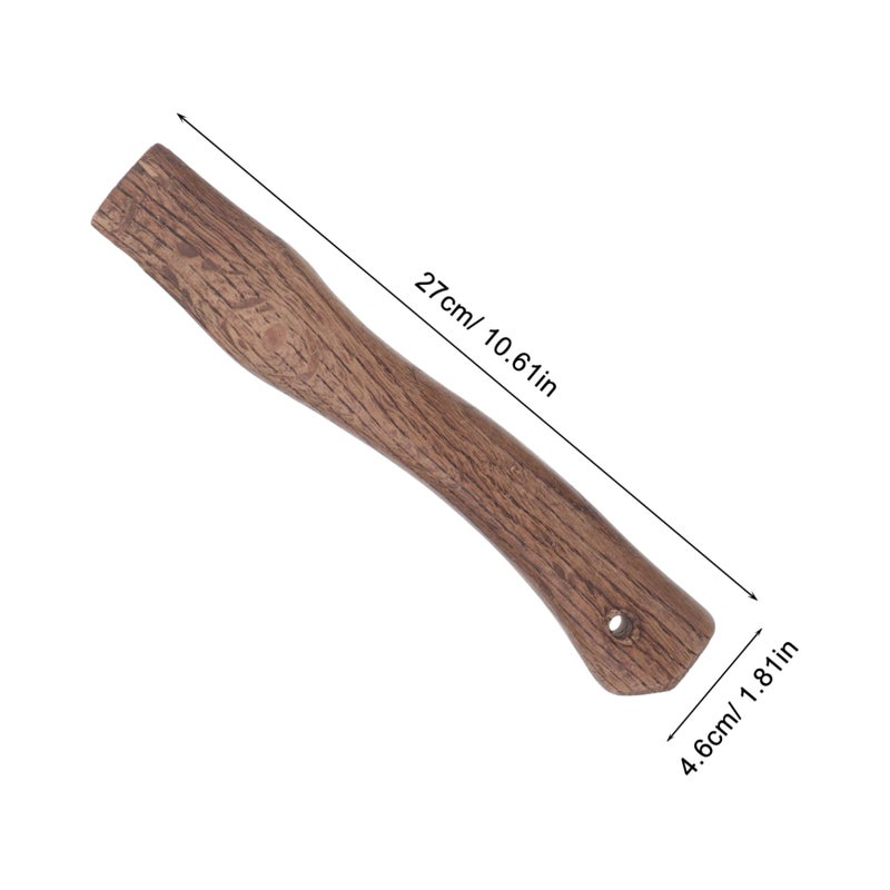 27cm Oak Wood Replacement Handle for Hatchet Axe Sturdy Grip Outdoor Camping Tools - Image 3