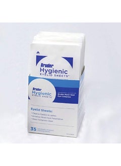 Bruder Hygienic Eyelid Cleansing Sheets Micro Fine Individually Wrapped Untreated Sheets 35 Count Box  - Image 5