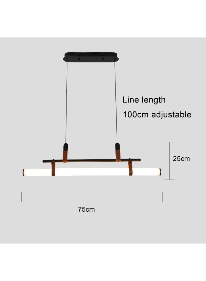 هامر نجف مودرن اسود لون الانارة اصفر 12 واط قطر 75 سم - Image 2