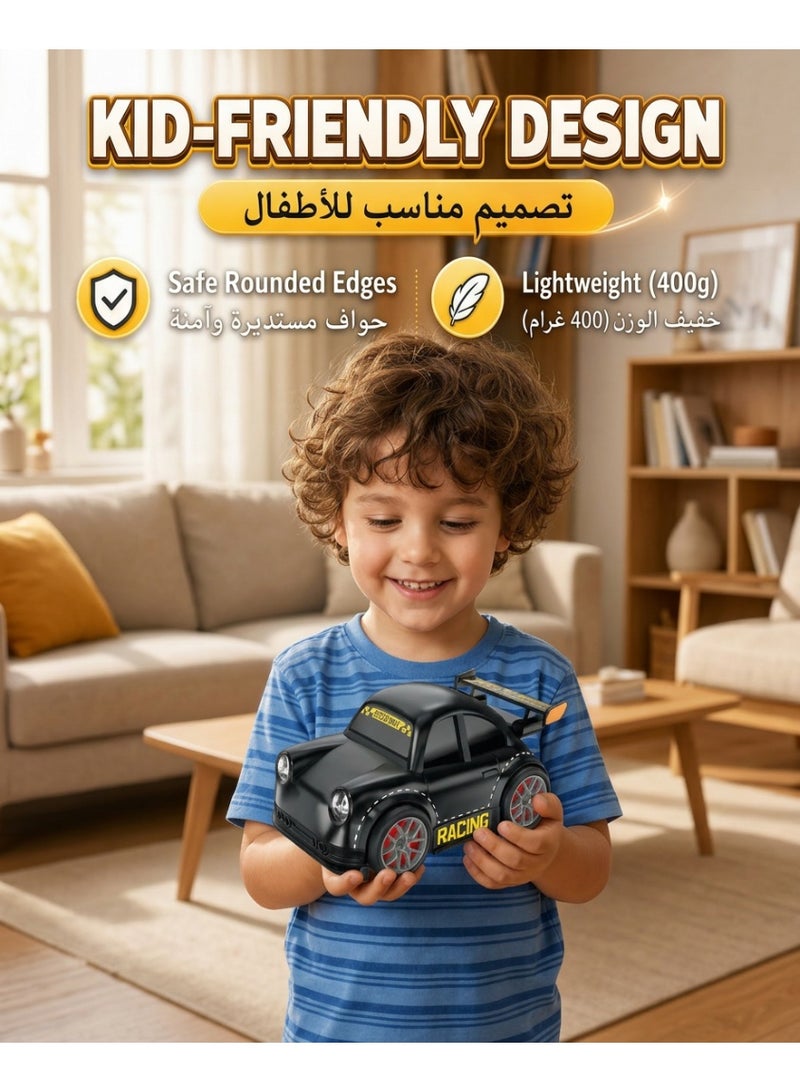 سيارة تحكم عن بعد ذكية وتفاعلية مع وضعي التتبع والهروب - سيارة دريفت كرتونية صغيرة مع أضواء وموسيقى - لعبة استشعار ذكية 3 في 1 هدية للأطفال، سيارة ريموت و سياره لعبه رائعة ضمن العاب سيارات و العاب اولاد - Image 5