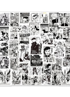Stickers 25PCs Anime Black and Whiite Stickers  - Image 1