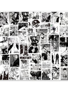 Stickers 25PCs Anime Black and Whiite Stickers  - Image 2