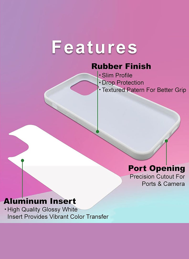 Theodor Protective Case Anti Scratch Shock Proof Cover For APPLE IPHONE 14 Quote 9 (White Bumper) - Image 3