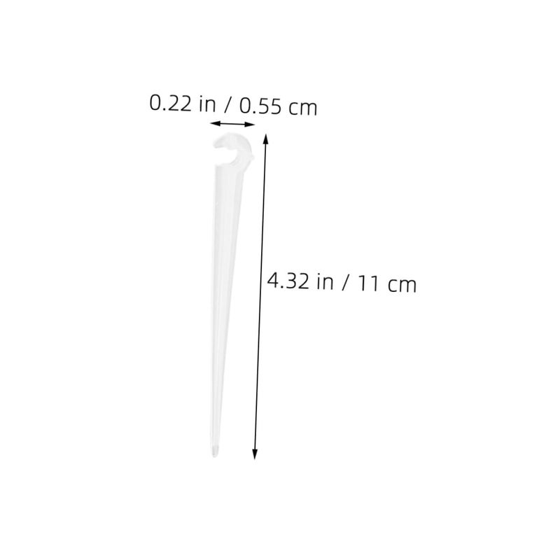 50 Garden Support Stakes Spike Design Tubing Irrigation Long Term Use - Image 3