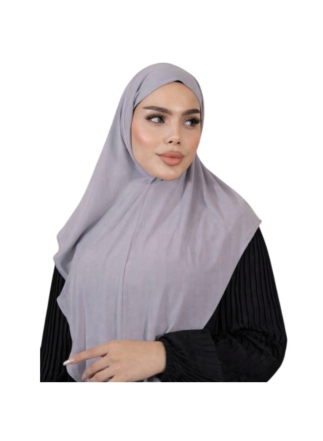 تلبيسه حجاب ماتريال قطن مقاس فضفاض
