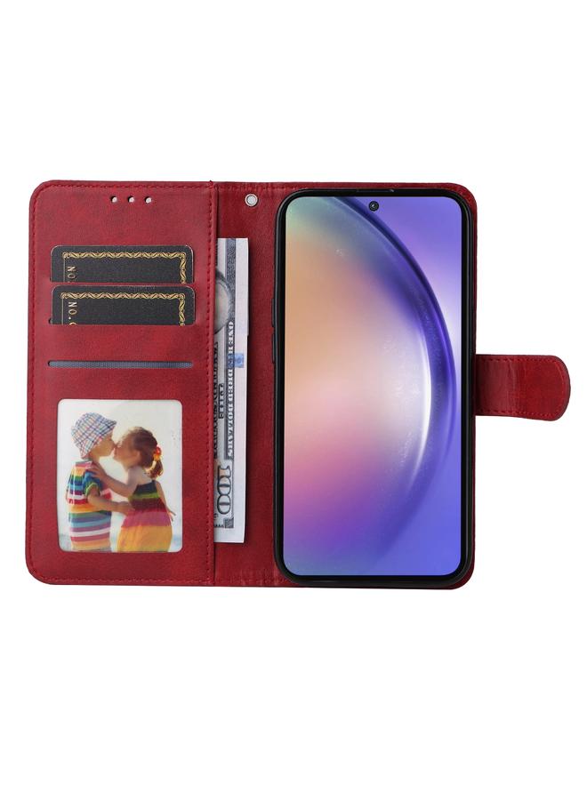S-TOP Case For Samsung Galaxy A55 Classic Calf Texture Flip Leather Phone Case - Image 4