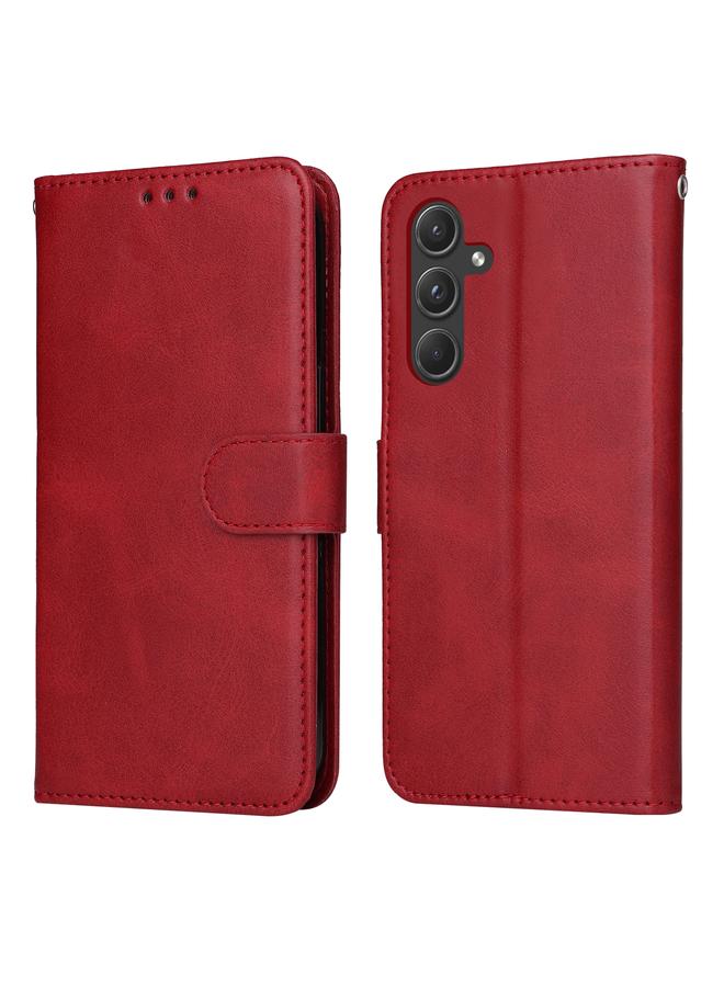 S-TOP Case For Samsung Galaxy A55 Classic Calf Texture Flip Leather Phone Case - Image 1