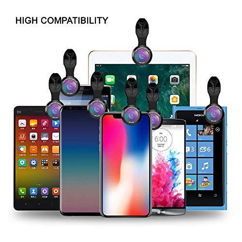 Apexel Phone Camera Lens-Macro Lens+Wide Lens+Fisheye Lens+Telephoto Lens+CPL/Flow/Radial/Star Filter+Kaleidoscope 3/6 Lens 10 in 1 Lens Kit +Remote Shutter for iPhone, Samsung,LG and Most Smartphones - Image 5