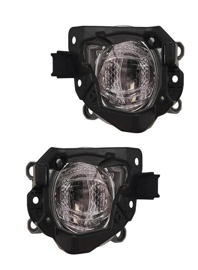 WILD BEAR LED Fog Lights Compatible with 2019 2020 2021 2022 2023 Toyota RAV4 1 Pair Fog Lamps with switch,harness Kit (Clear lens) - Image 4