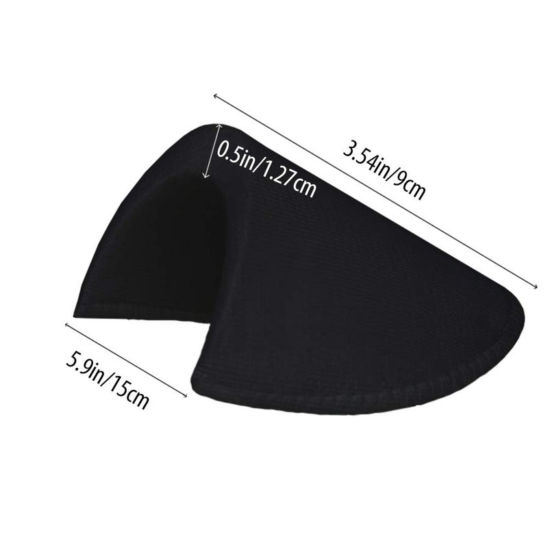 Jolbndcv 6 Pairs 1/2'' Shoulder Pads Sewing Set-in Shoulder Pads Foam Pads for Blazer T-Shirt Clothes - Image 2