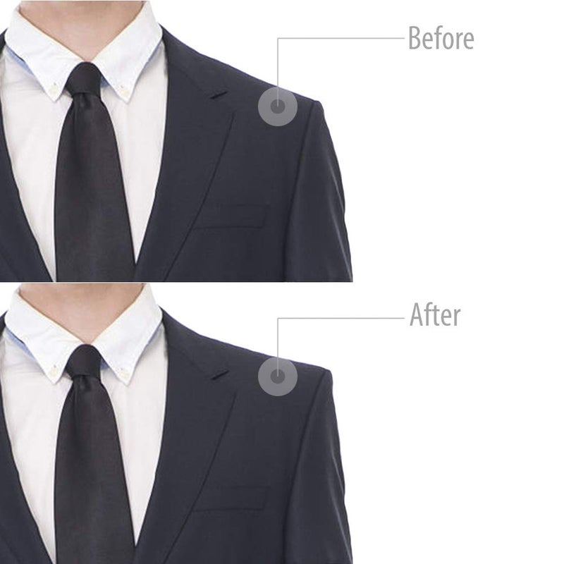 Jolbndcv 6 Pairs 1/2'' Shoulder Pads Sewing Set-in Shoulder Pads Foam Pads for Blazer T-Shirt Clothes - Image 3