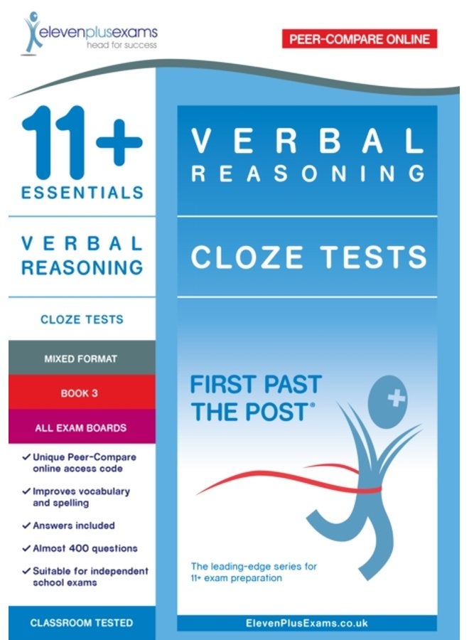 11 Essentials Verbal Reasoning Cloze Tests Book 3 - Paperback