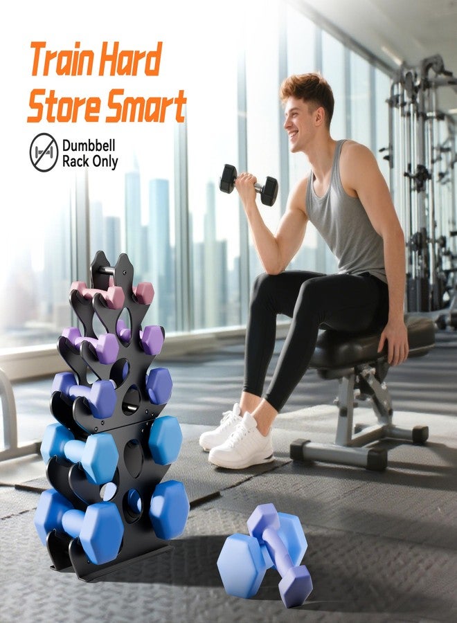 Josmimic Upgraded 5 tier dumbbell rack - Image 4