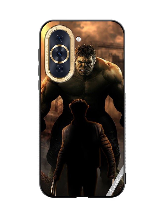 VR CREATIVE Protective Case Cover For Huawei Nova 10 Hulk Vs Xman Design Multicolour - Image 1