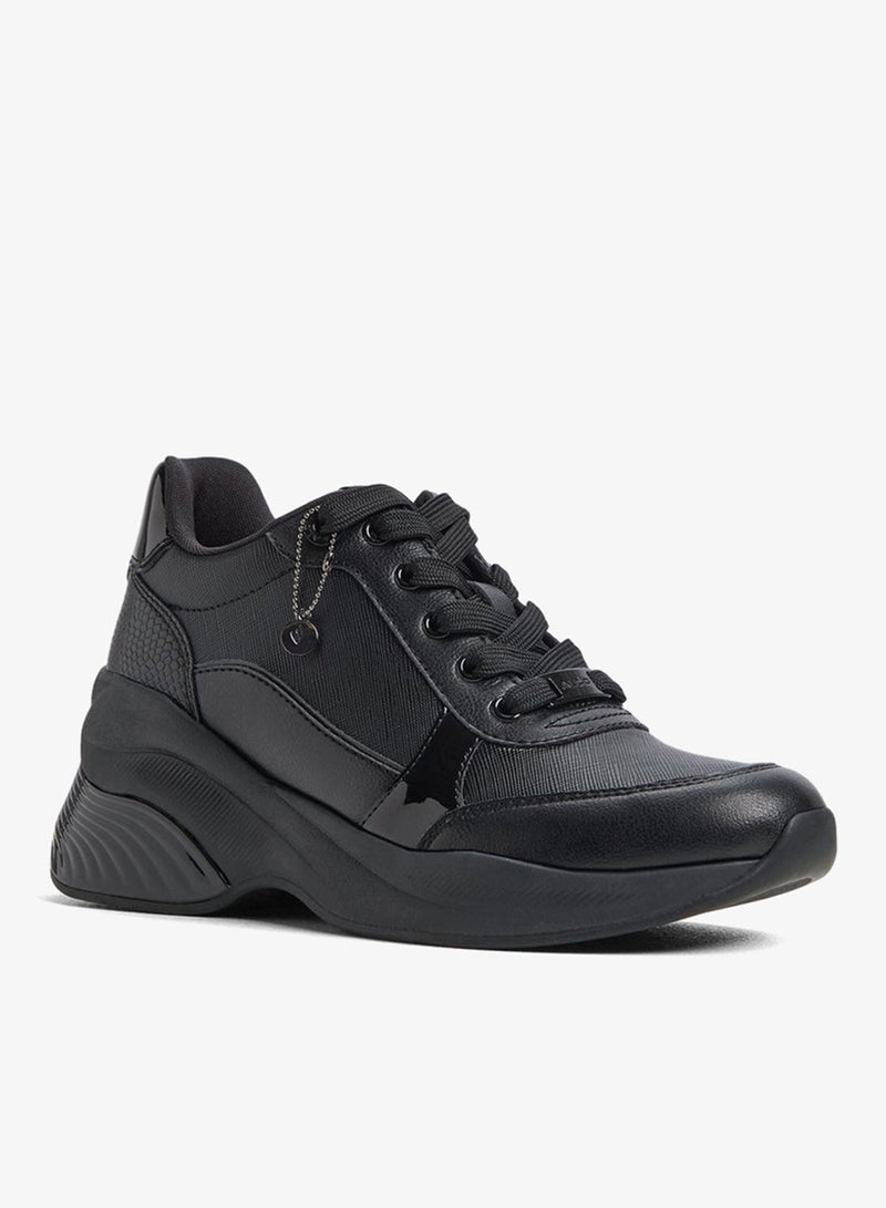ALDO CORE Lace Up Wedge Sneakers - Image 4