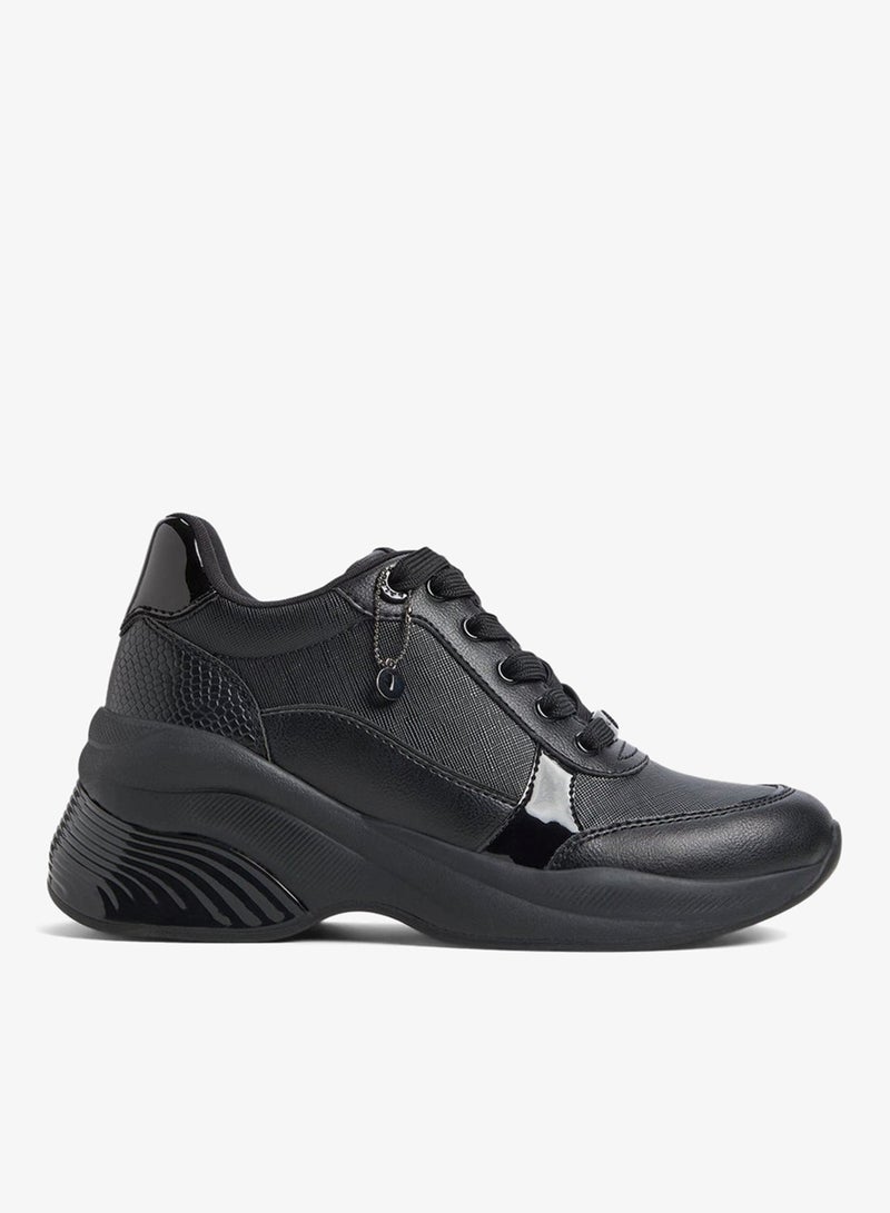 ALDO CORE Lace Up Wedge Sneakers - Image 1