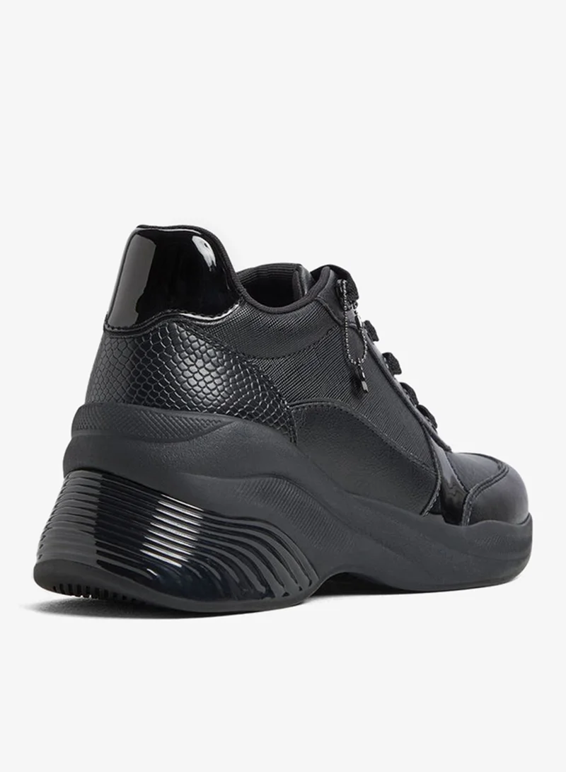 الدو CORE Lace Up Wedge Sneakers