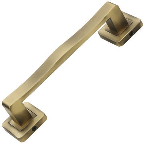 FAST Dh19 Brass Antique 8 Inch Main Door Pull Handle For Home, Office Doors (Brown) - Image 1