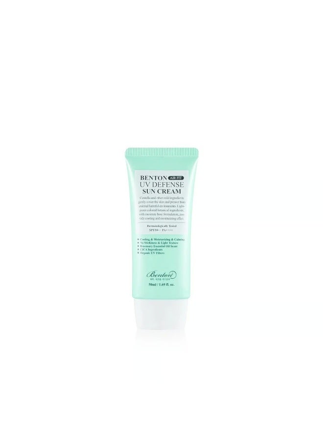 Benton Air Fit UV Defense Sun Cream SPF50+ 50ml - Image 1