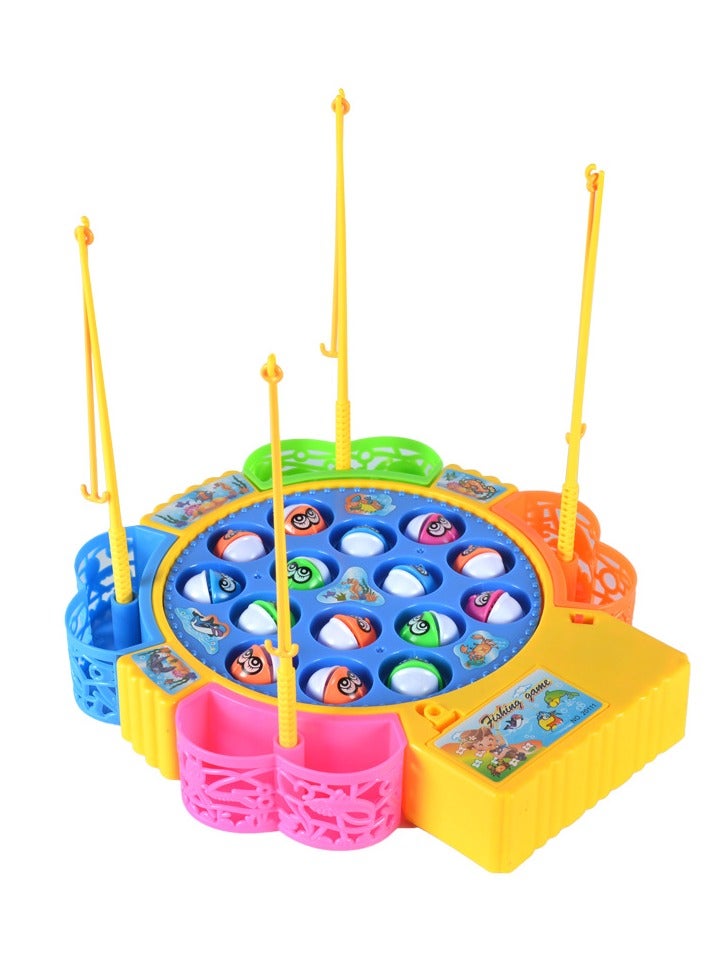 ORiTi ORiTi 15 Pieces Fishing Game Toy With Beautiful Music And Lightning Effect Toy cm  - Image 3