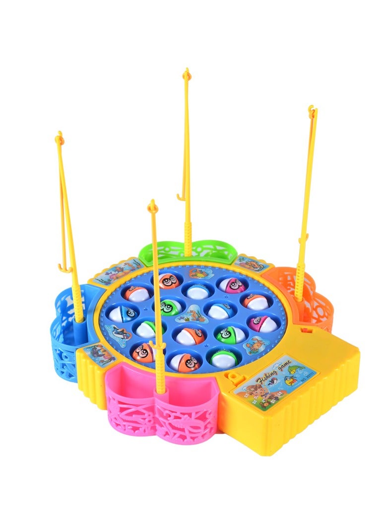 ORiTi ORiTi 15 Pieces Fishing Game Toy With Beautiful Music And Lightning Effect Toy cm  - Image 4