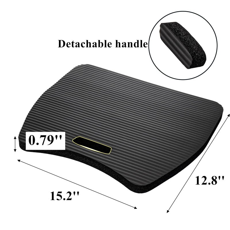 Tebery 4 Pack Stadium Seat Cushion, Waterproof Bleacher Pad Cushion for Children, Portable Outdoor Chair Seats Cushion with Handle, Extra Wide Foam Seat for Sports Event, Office Chair, Concert, Bench - Image 2