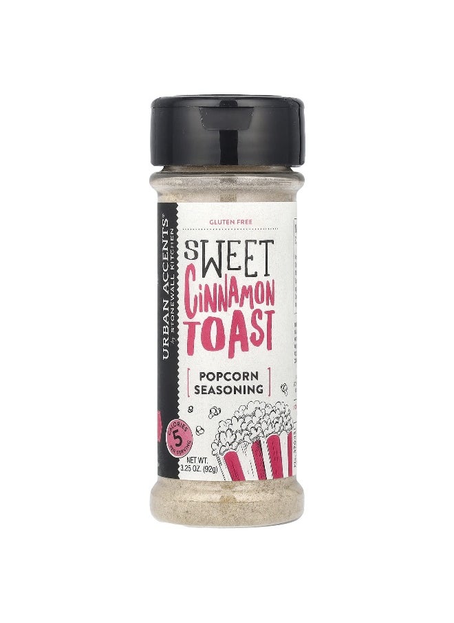 URBAN ACCENTS Urban Accents, Popcorn Seasoning, Sweet Cinnamon Toast, 3.25 oz (92 g)  - Image 1