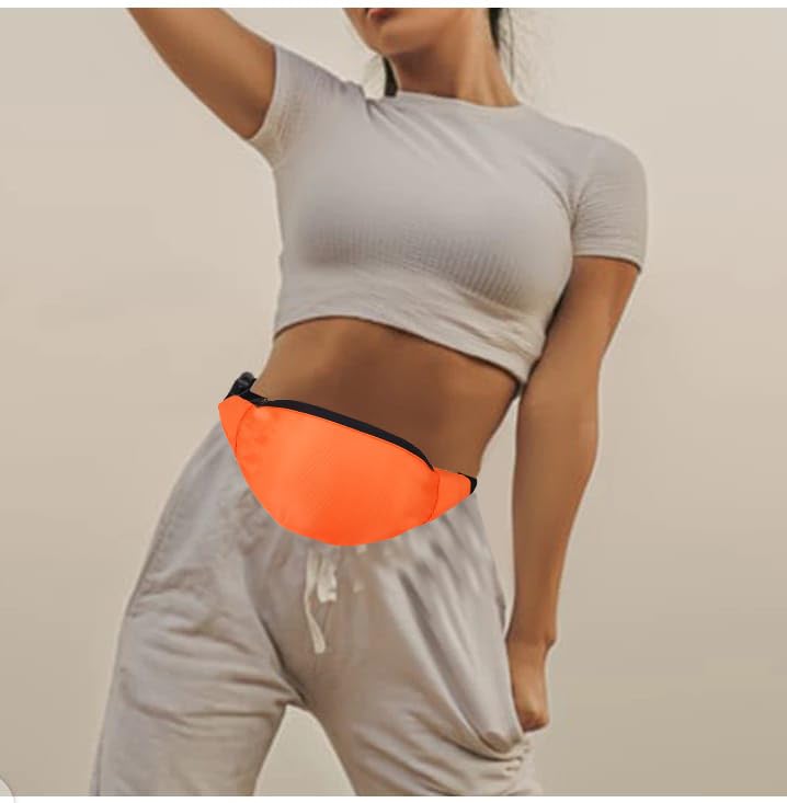 BigPlayer Holographic Waist Bag Stylish and Functional Waist Bags for Men and Women Waterproof, Nylon Trainer Waist Bag with Adjustble Waist Belt Travel Waist Pouch - Image 5