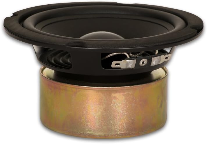 مكبر صوت بديل Goldwood Sound, Inc. GW-5028/S محمي 5.25 بوصة 130 واط 8 أوم، أسود - Image 1