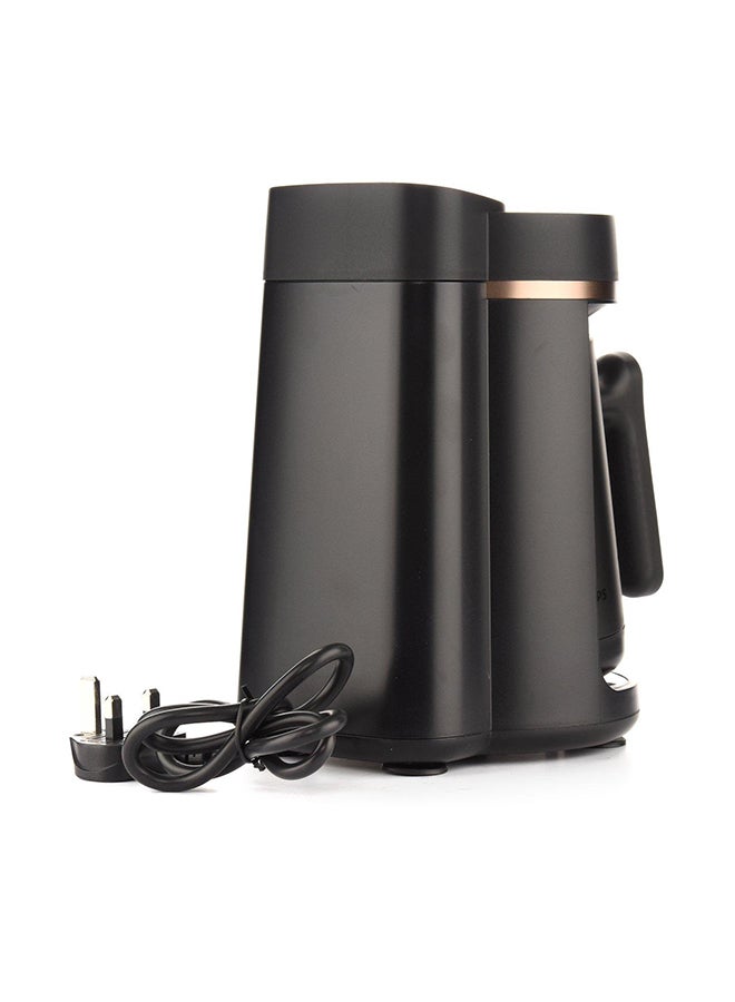 Philips Series 5000 Turkish Coffee Maker 0.28 L 735 W HDA150/62 Black/Brushed Copper - Image 4