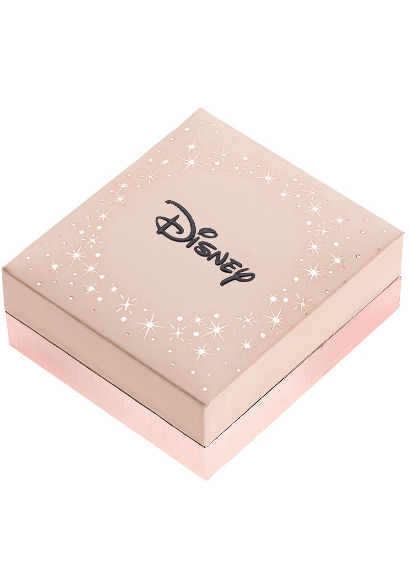 Disney - Disney Mickey Mouse Rainbow Crystals with U Letter Pendant in 18K Sterling Silver Necklace - Image 1