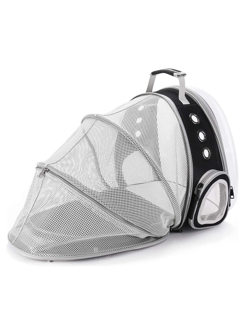 Generic Breathable Portable Pet Carrier Bag Outdoor Travel Backpack (Black) - Image 4