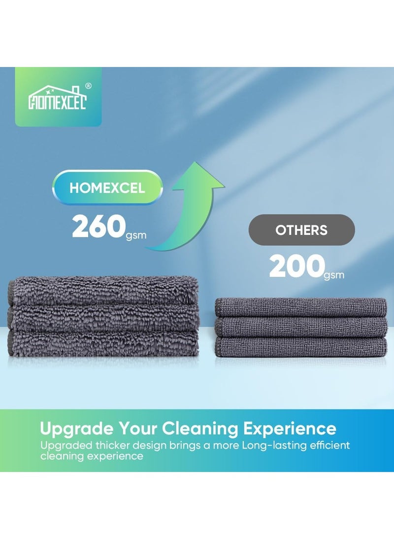 3-Piece Bounds Nanofiber Cleaning Towel, Premium Microfiber Towels for Cars, Highly Absorbent, Reusable Cleaning Rags for Car, Household, Kitchen - Image 4