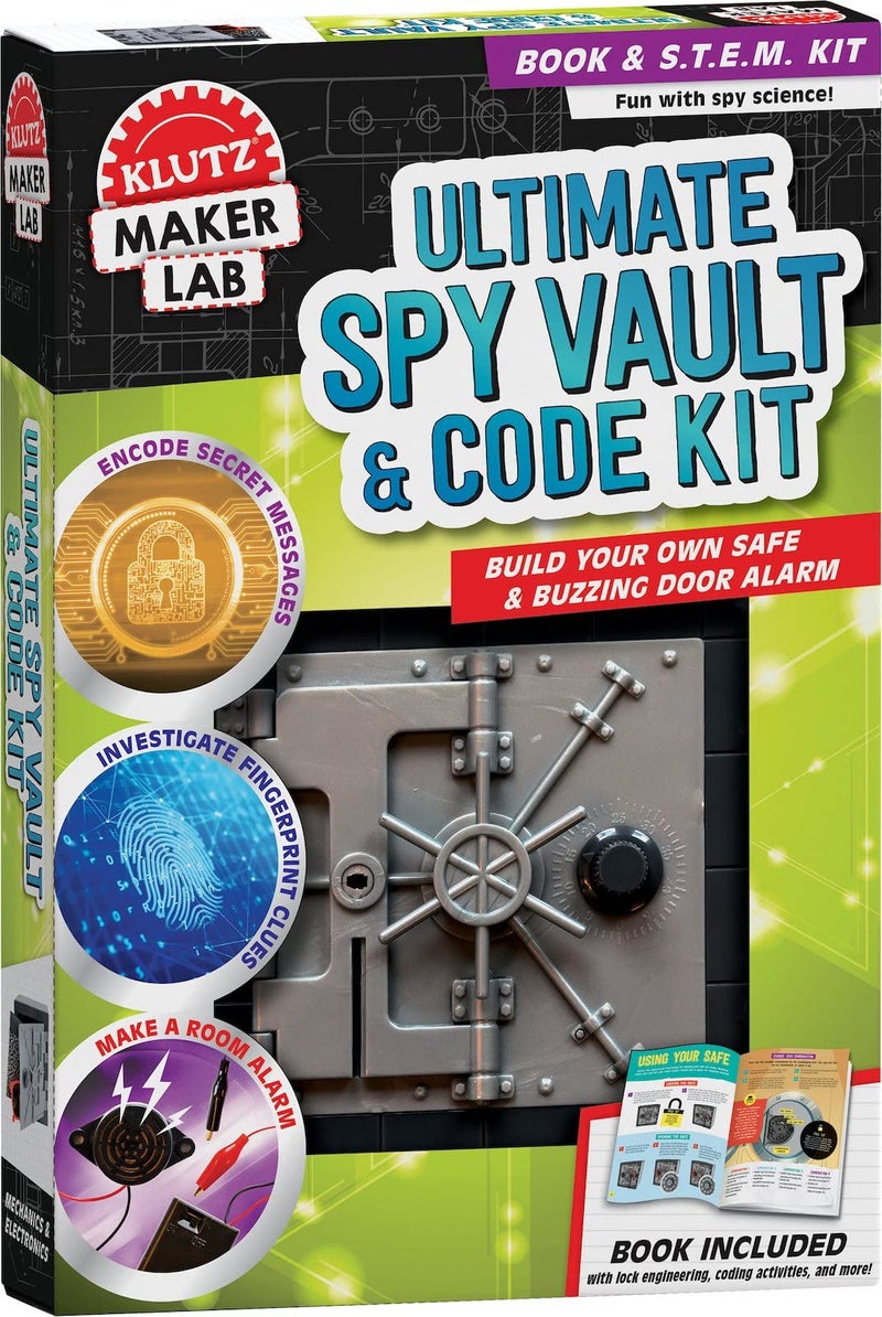 Klutz Maker Lab Ultimate Spy Vault Code Kit - Image 2