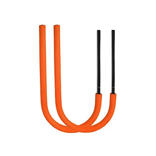 FITactic Display Wall EVA Plastic Rack Set for SUP Board, Surfboard, Wakeboard, Kiteboard, Snowboard, Longboards, Shortboard Storage Management (Orange) - Image 1