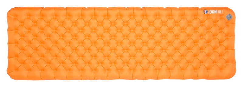 Big Agnes Zoom UL Insulated Sleeping Pad Wide Long Amber Glow 25X78  Ultralight Compact 3Season Sleeping Pad for Backpacking