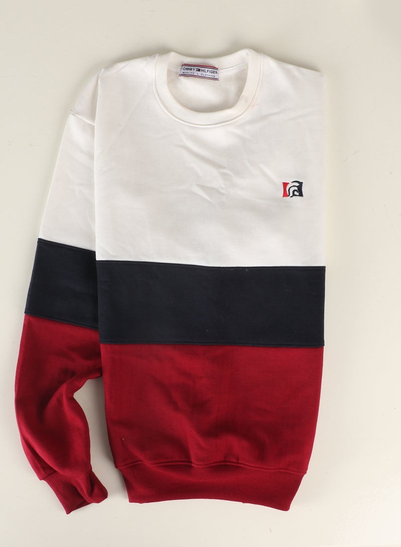 Cotton Round Sweatshirt multi color - Unisex - Image 3